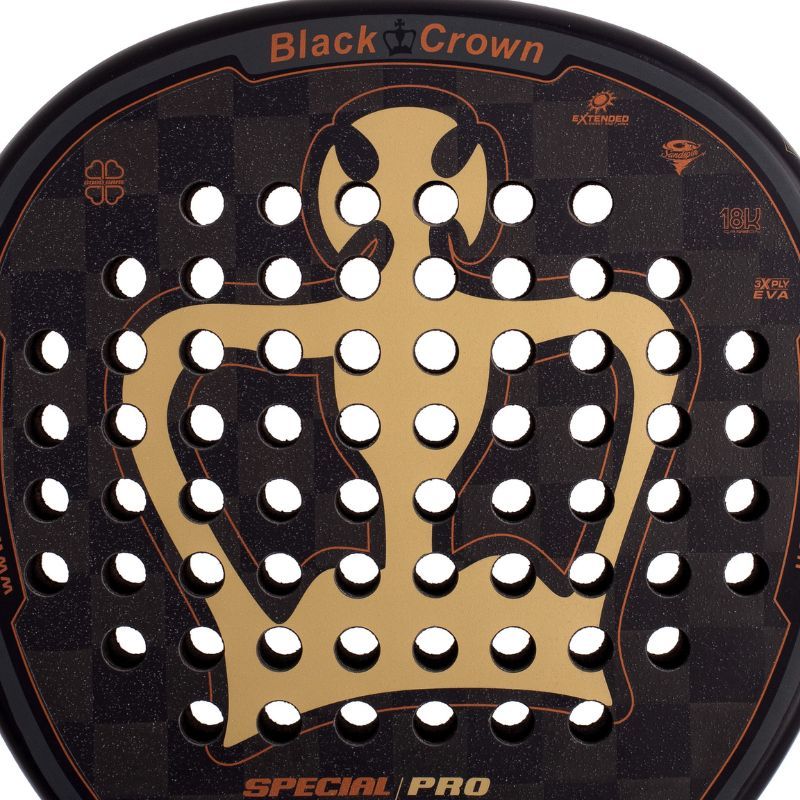 RAQUETTE DE PADEL BLACK CROWN SPECIAL PRO