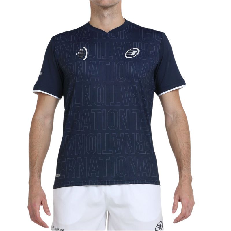 T-SHIRT BULLPADEL EREIS FIP BLEU MARINE