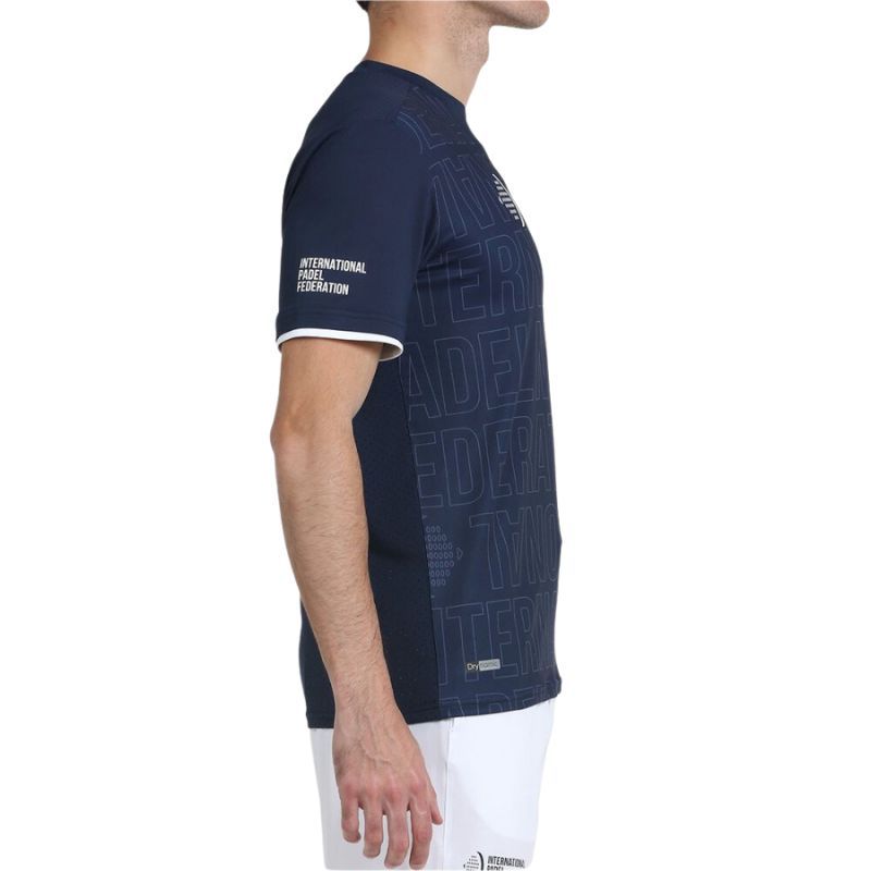 T-SHIRT BULLPADEL EREIS FIP BLEU MARINE