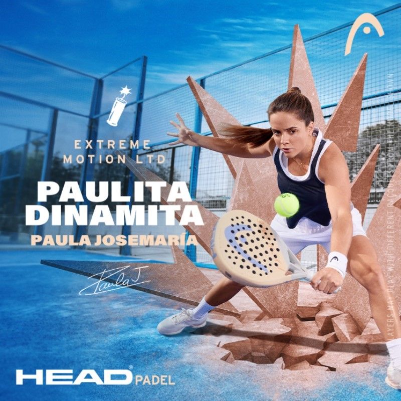 RAQUETTE DE PADEL HEAD EXTREME MOTION LTD - PAULA JOSEMARIA