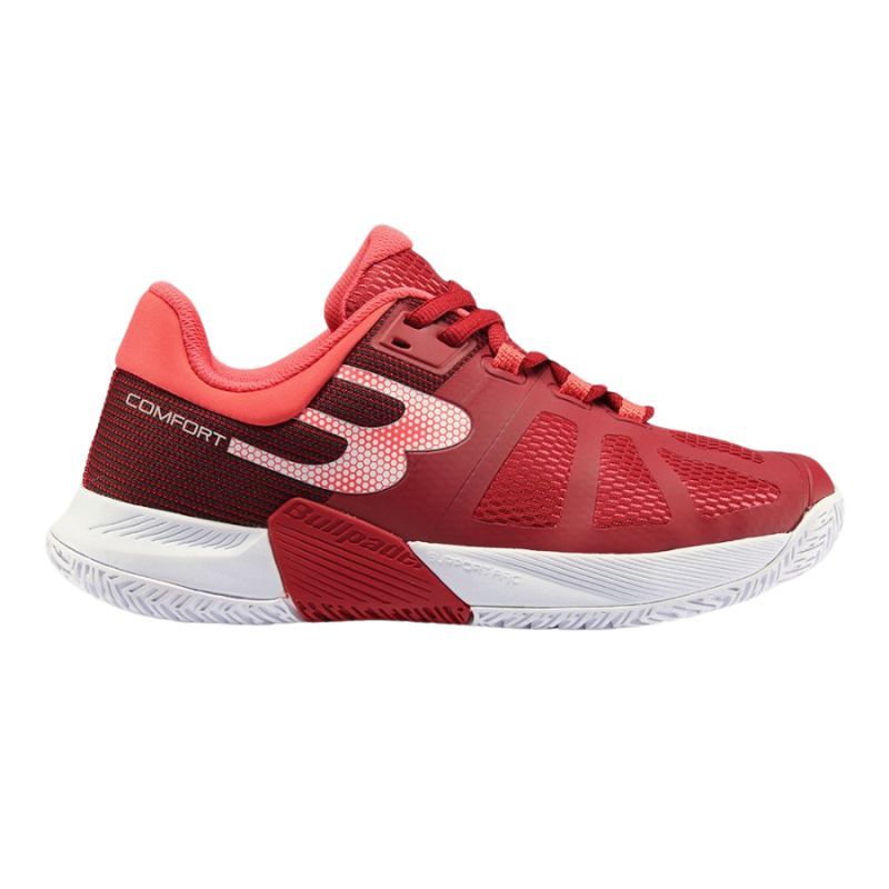 CHAUSSURES DE PADEL BULLPADEL PRF CONFORT W 24V CERISE