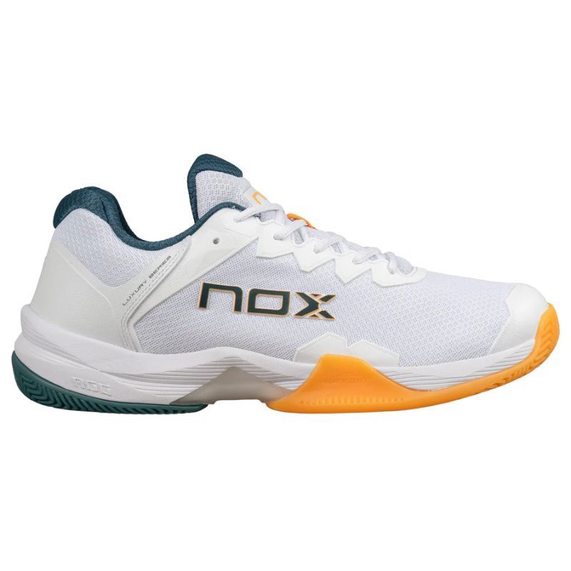 CHAUSSURES DE PADEL NOX ML10 HEXA blanc/abricot 2024/25