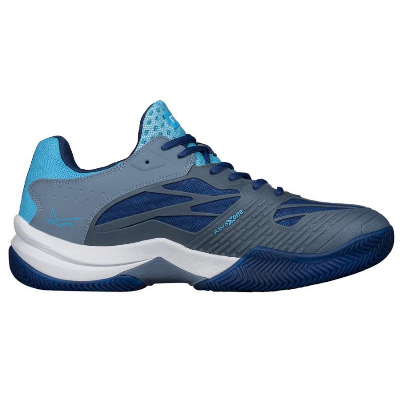 CHAUSSURES DE PADEL NOX AT10 LUX gris/bleu