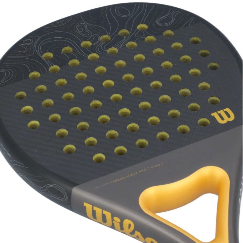 RAQUETTE DE PADEL WILSON CARBON FORCE PRO GOLD LTD