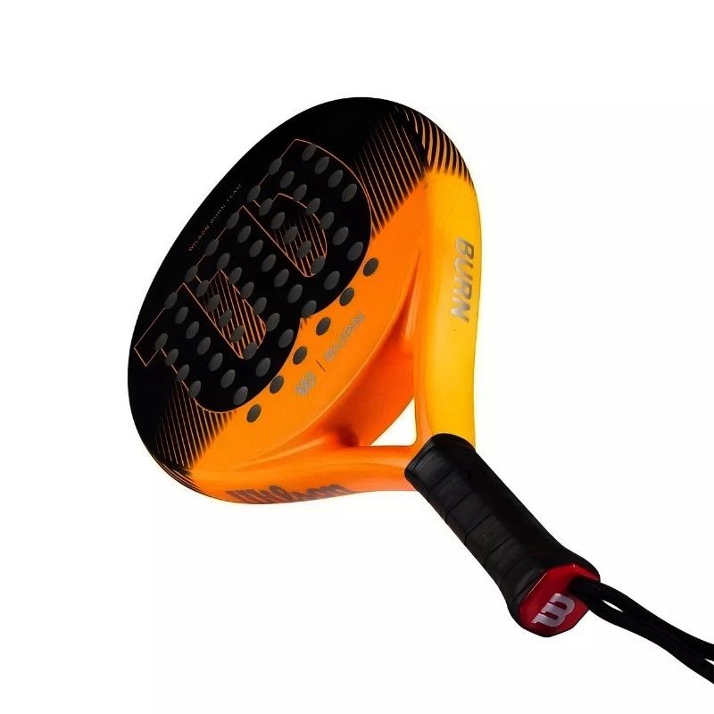 RAQUETTE DE PADEL WILSON BURN TEAM noir/orange