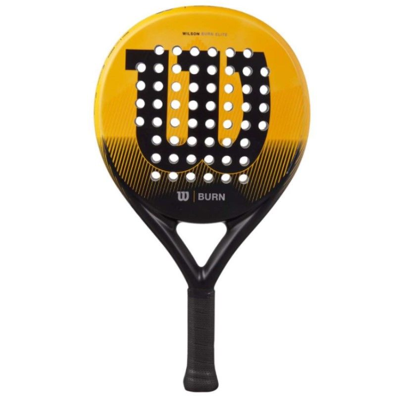 RAQUETTE DE PADEL WILSON BURN ELITE orange/noir