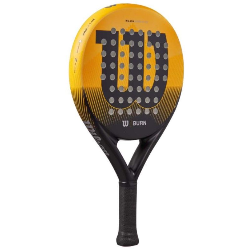 RAQUETTE DE PADEL WILSON BURN ELITE orange/noir