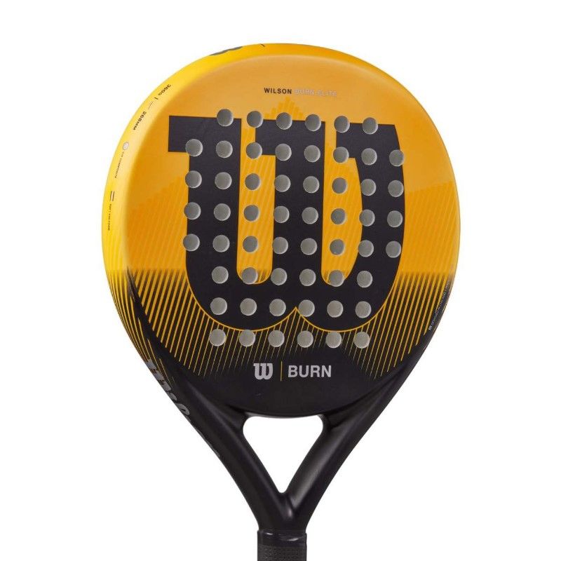 RAQUETTE DE PADEL WILSON BURN ELITE orange/noir