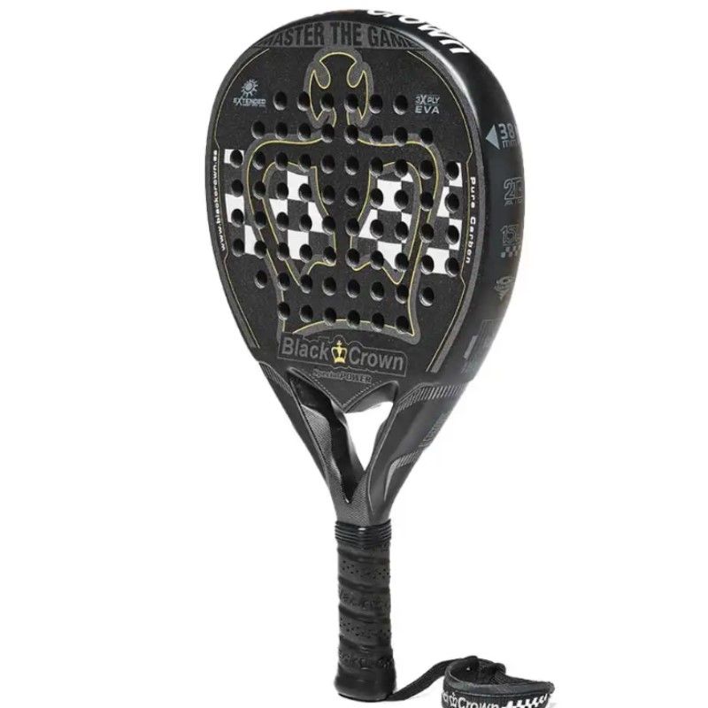 RAQUETTE DE PADEL BLACK CROWN SPECIAL POWER