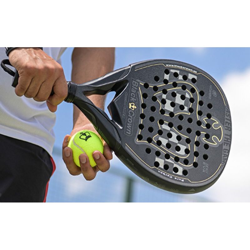 RAQUETTE DE PADEL BLACK CROWN SPECIAL POWER