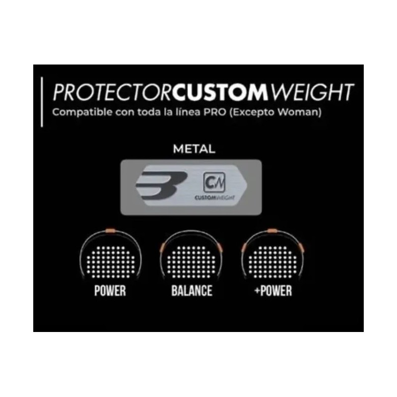 PROTECTEUR BULLPADEL PROTECTOR CUSTOM WEIGHT