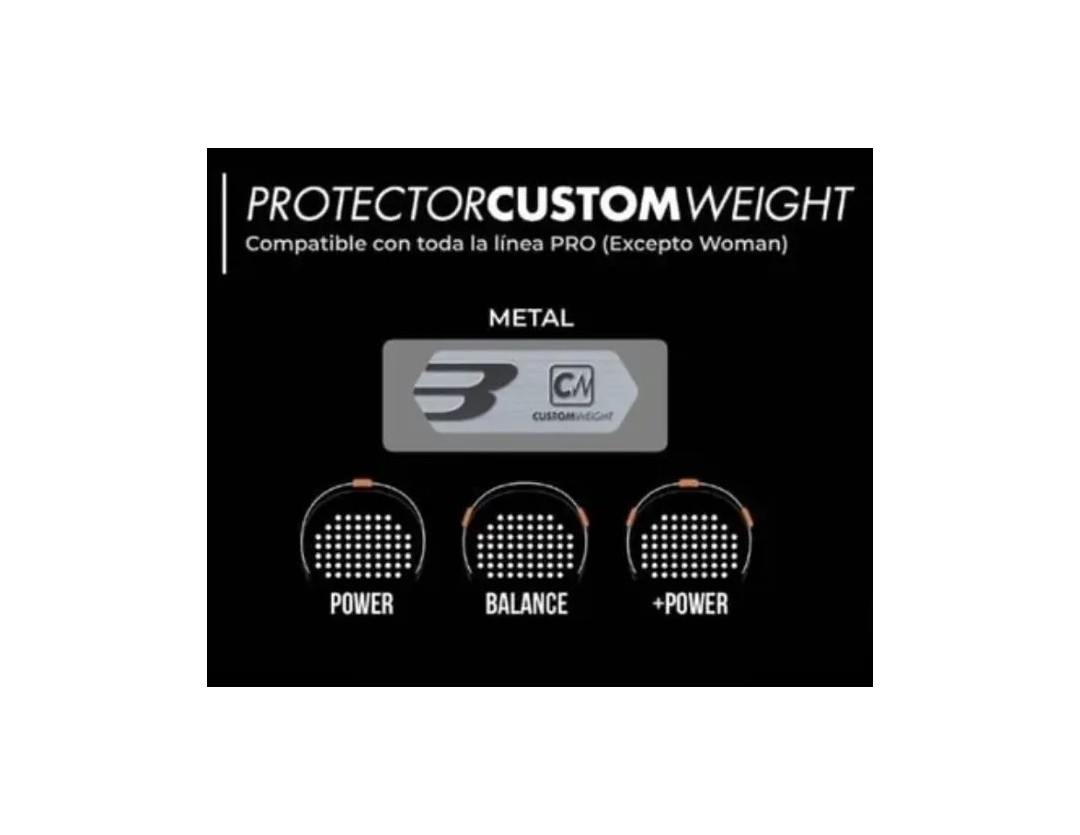 PROTECTEURS BULLPADEL PROTECTOR CUSTOM WEIGHT