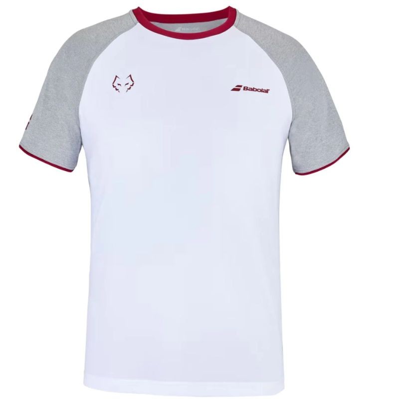 T-SHIRT BABOLAT CREW NEK TEE LEBRON BLANC